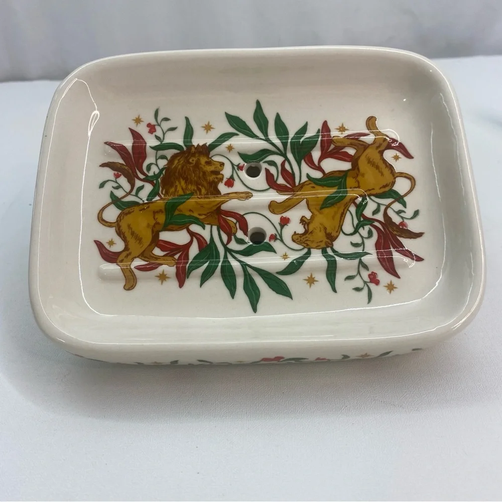 Fairyloot Exclusive Ceramic Lion Lioness Soap Dish Raybearer Jordan Ifueko NIB